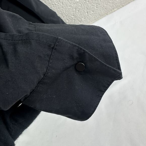 Alexander wang Elongated Black Cotton Blend Shirt, Oversized Fit, Sz L, 26x37 - Picture 7 of 13